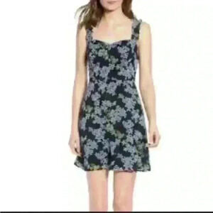 All in Favor floral dress